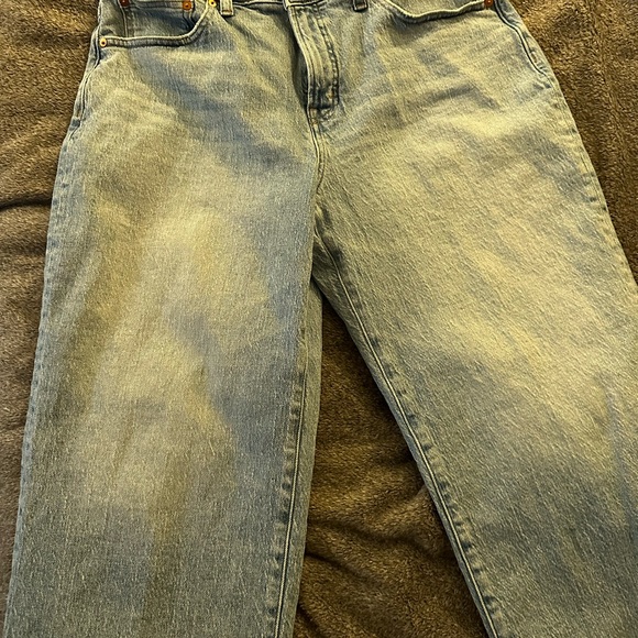 Madewell Perfect Vintage Wide Leg Crop 31P - Picture 6 of 9